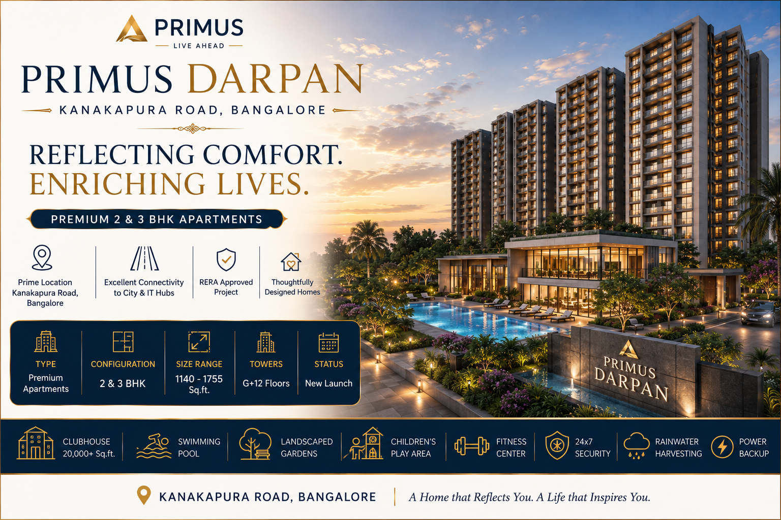 Primus Darpan - Luxury Senior Apartments Bangalore